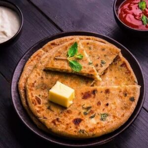 Aloo Paratha - Dahi